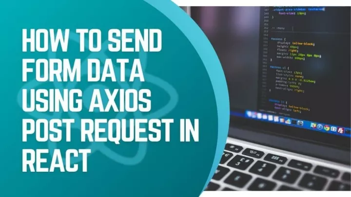 how to send form data in axios react native