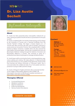 dr liza austin sechelt