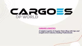 cargoes logistics a helpful logistics supply