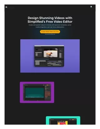 Professional Free Online Video Editor