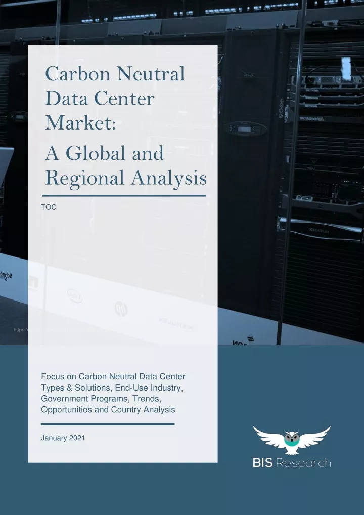 carbon neutral data center market a global