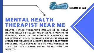 Get The Best Mental Health Therapist in Australia