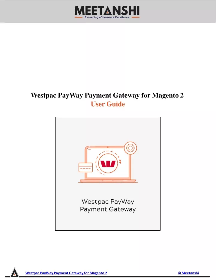 westpac payway payment gateway for magento 2 user