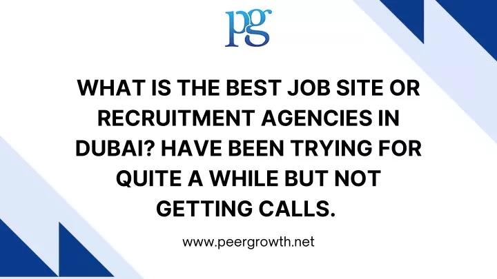 what is the best job site or recruitment agencies