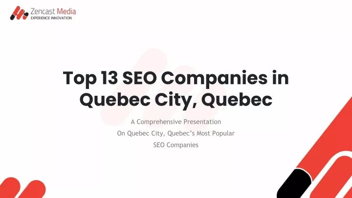 top 13 seo companies in quebec city quebec