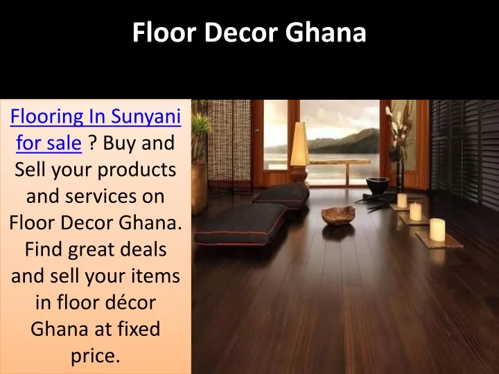 floor decor ghana