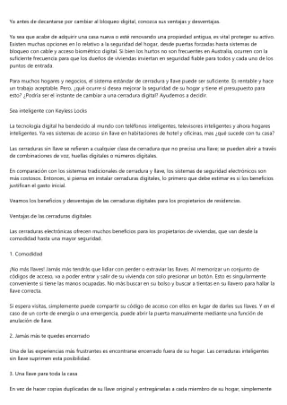 Los increibles de emplear un cierre de teclado