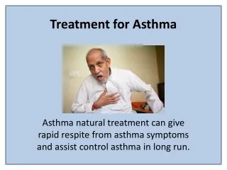 treatment for asthma