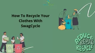 how to recycle your clothes with swagcycle