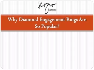 Buy Quality Diamond Engagement Rings