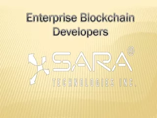 enterprise blockchain developers