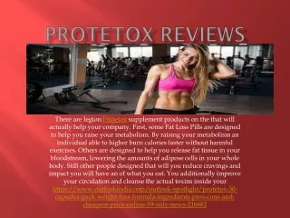 there are legion protetox supplement products