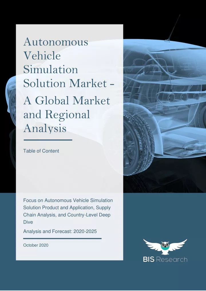 autonomous vehicle simulation solution market