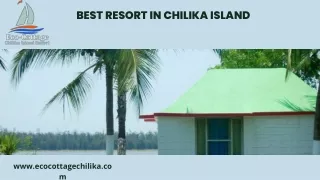 best resort in chilika island