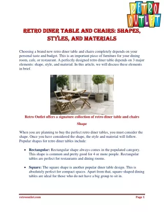 retro diner table and retro diner table