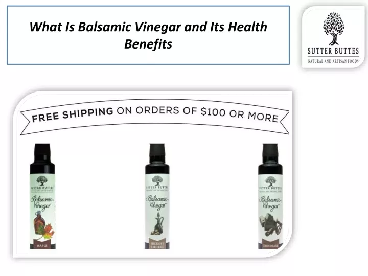 what is balsamic vinegar and its health benefits