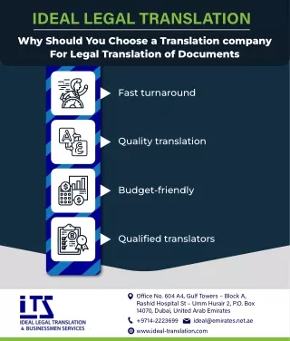 Legal Translation in Dubai