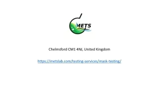 Mask testing | MetsLab UK