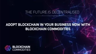 Start Your Blockchain Journey Now With Blockchain Cmdt