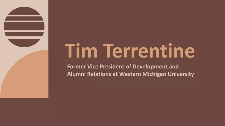 tim terrentine former vice president