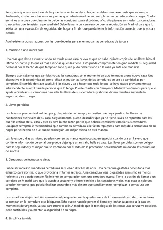 ¿Precisa reemplazar o cambiar las llaves de las cerraduras de su vivienda?