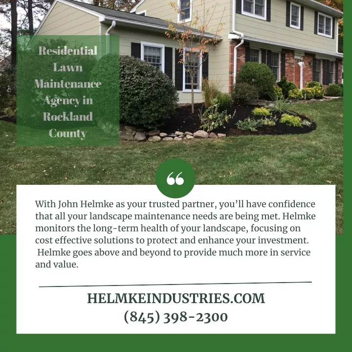 residential lawn maintenance agency in rockland
