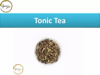 tonic tea