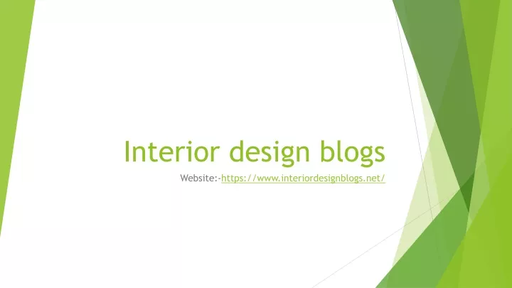 interior design blogs