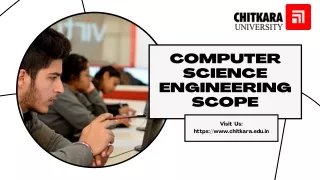 Computer Science Engineering Scope