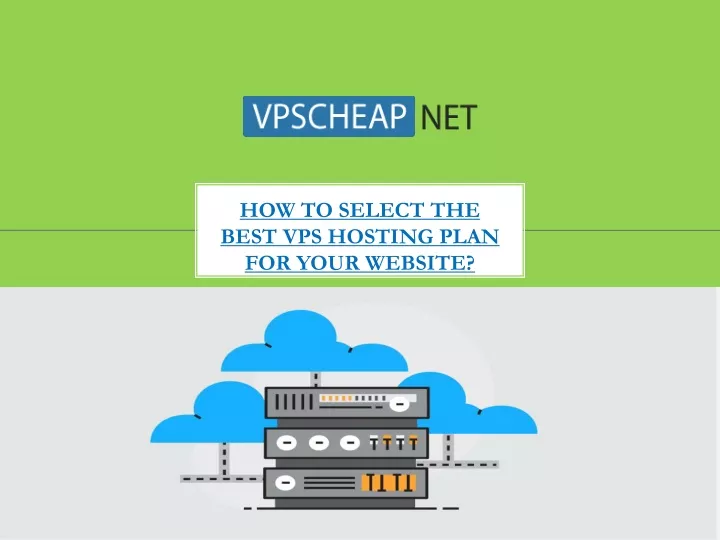 how to select the best vps hosting plan for your website