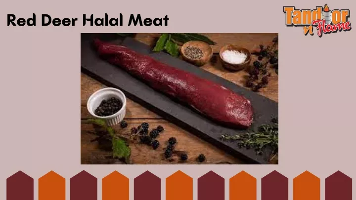 red deer halal meat