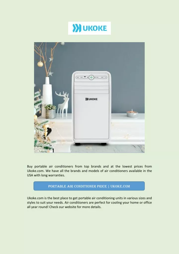 buy portable air conditioners from top brands