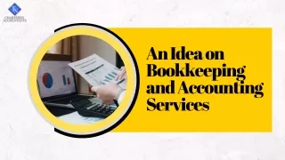 An Idea on Bookkeeping and Accounting Services