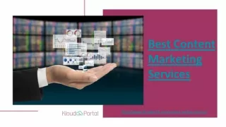 Best Content Marketing Services | KloudPortal