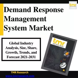 demand response management system market