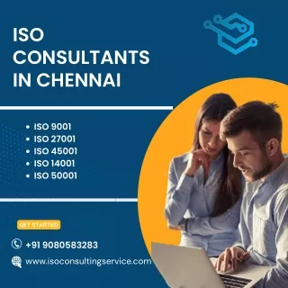 iso consultants in chennai