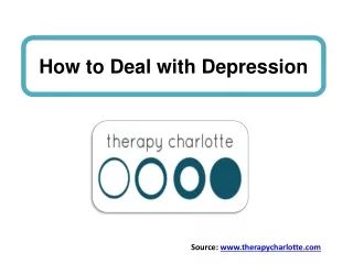 How to Deal with Depression