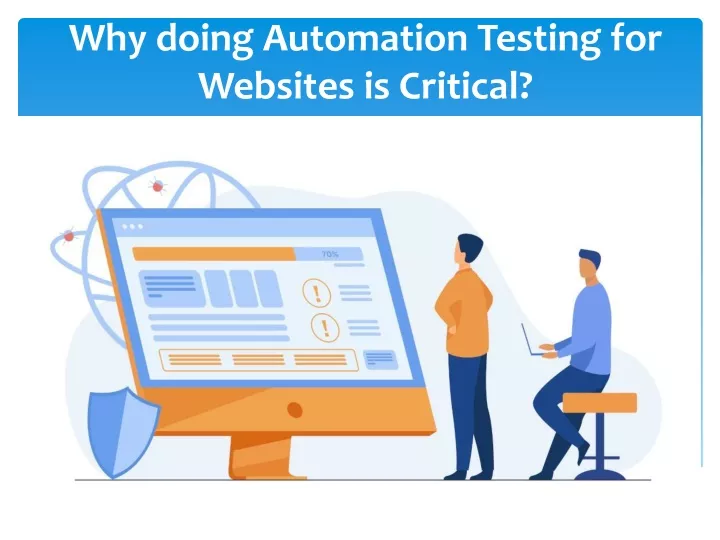 why doing automation testing for websites