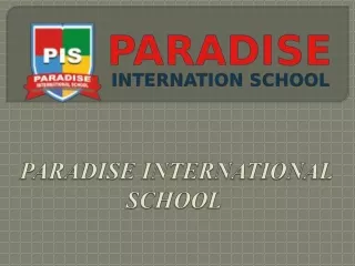 Affordable CBSE Schools near Me - Paradise School.