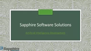 sapphire software solutions