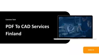 PDF To CAD Services In Finland