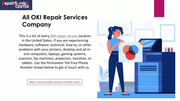 all oki repair services company
