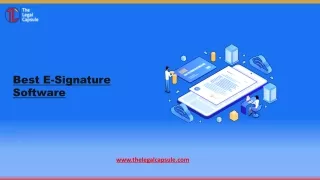 Top E-signatures Software for IT and HR Department Teams