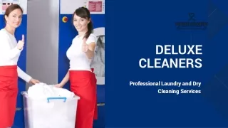 Ironing & Laundry Services near Durham - Deluxe Cleaners