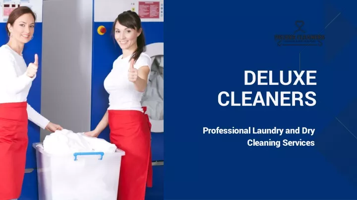 deluxe cleaners