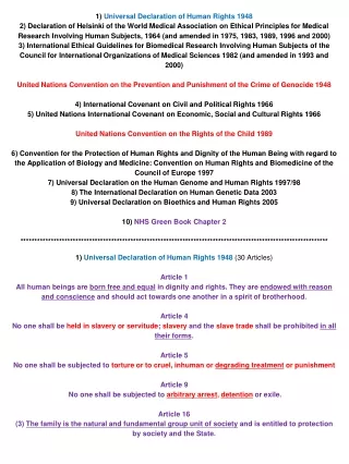 1 universal declaration of human rights 1948