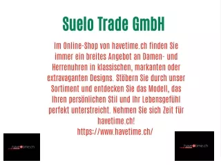 Suelo Trade GmbH