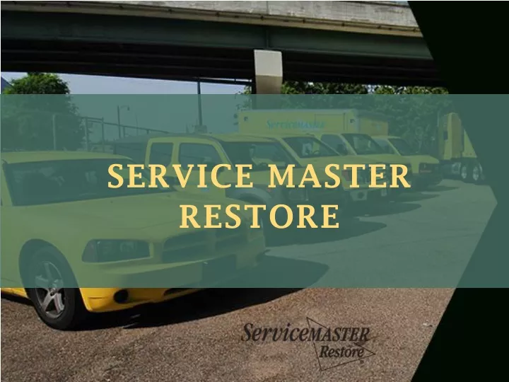 service master restore