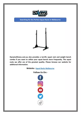 searching for the perfect squat racks in melbourne