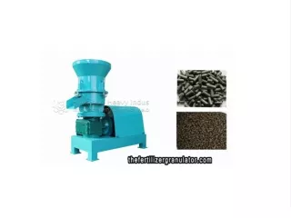 Build an organic fertilizer equipment processing plant to produce pig manure organic fertilizer
